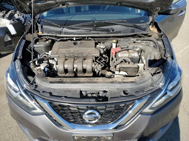 3N1AB7AP5GL678794 - 2016 NISSAN SENTRA S GRAY photo 11