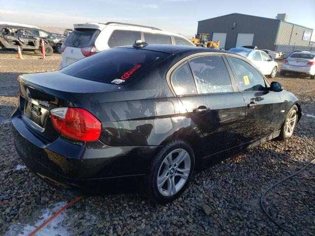 WBAVC57538NK77636 - 2008 BMW 328I I SULEV BLACK photo 3