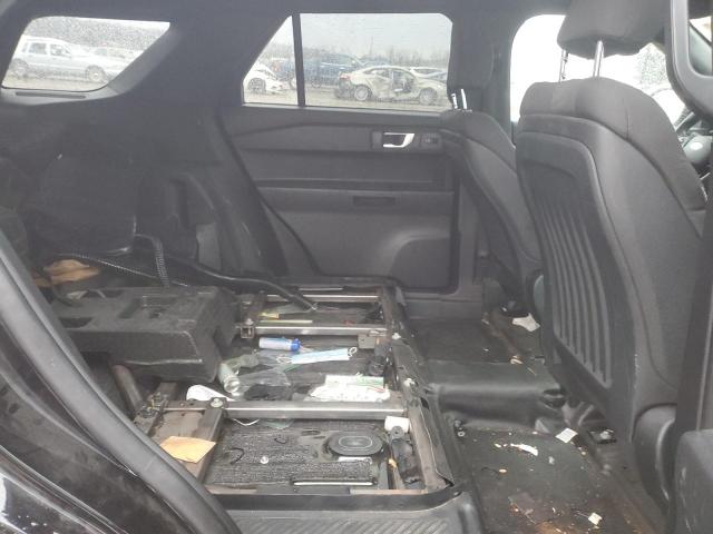 1FM5K8AC6LGC93109 - 2020 FORD EXPLORER POLICE INTERCEPTOR BLACK photo 11