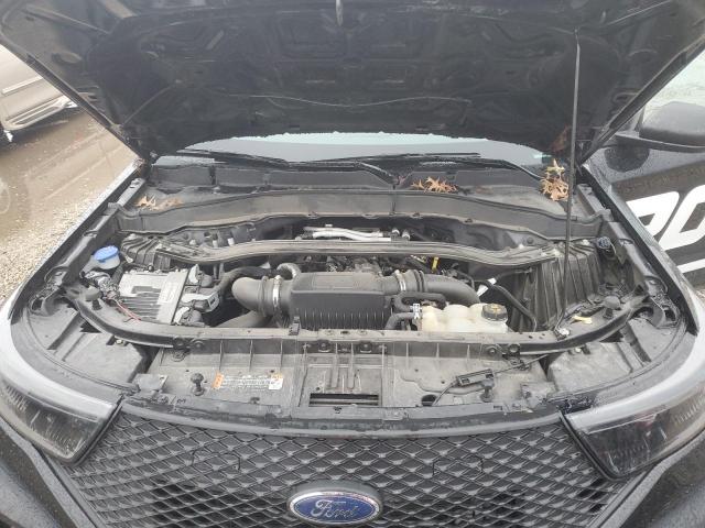 1FM5K8AC6LGC93109 - 2020 FORD EXPLORER POLICE INTERCEPTOR BLACK photo 12