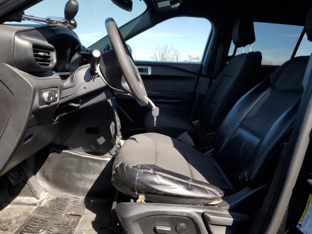 1FM5K8AC6LGC93109 - 2020 FORD EXPLORER POLICE INTERCEPTOR BLACK photo 7