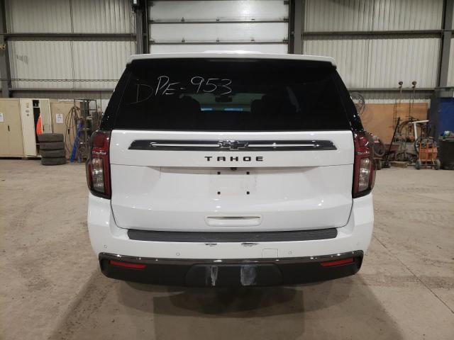 1GNSKPKD6NR202413 - 2022 CHEVROLET TAHOE K1500 Z71 WHITE photo 6