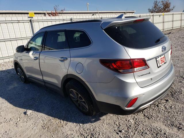 KM8SMDHF1JU265349 - 2018 HYUNDAI SANTA FE SE SILVER photo 2