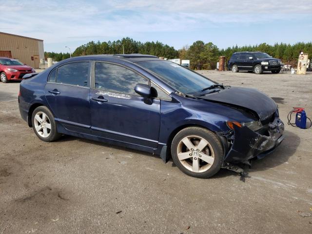 1HGFA16867L085608 - 2007 HONDA CIVIC EX BLUE photo 4