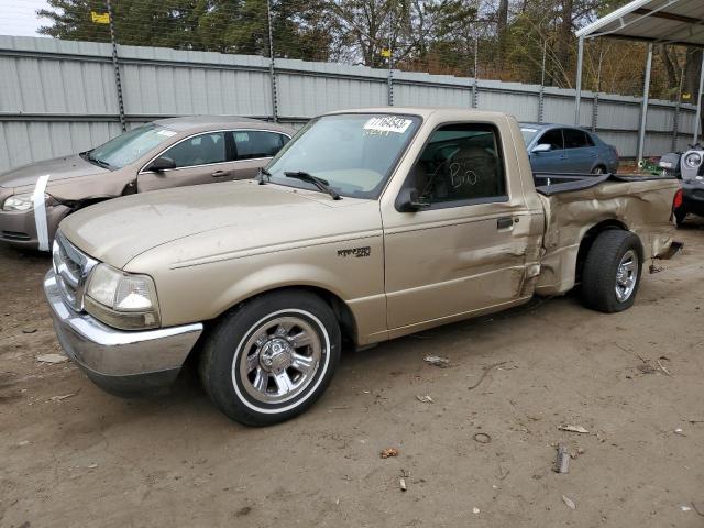 1FTYR10C6YPB66244 - 2000 FORD RANGER GOLD photo 1