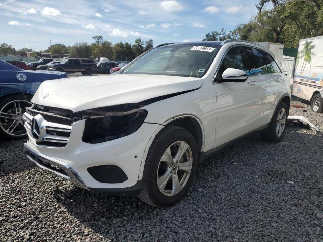 WDC0G4JBXJV094079 - 2018 MERCEDES-BENZ GLC 300 WHITE photo 1