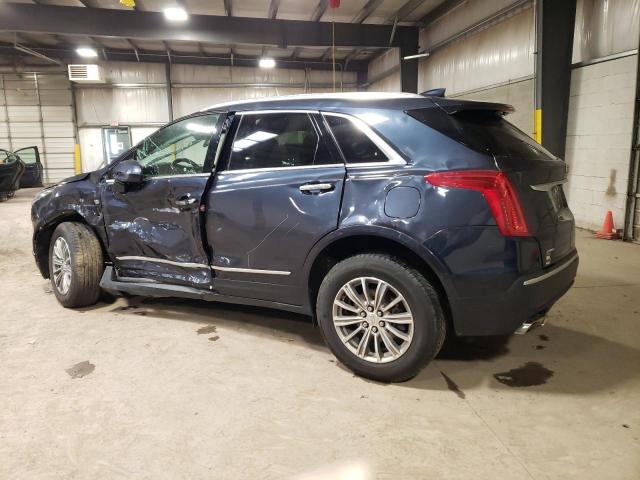 1GYKNDRS8KZ203829 - 2019 CADILLAC XT5 LUXURY BLUE photo 2