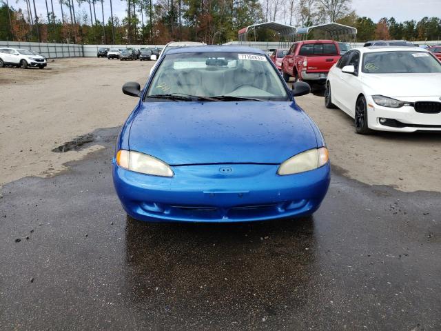 KMHJF24M2TU301471 - 1996 HYUNDAI ELANTRA BASE BLUE photo 5