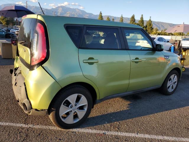 KNDJN2A24G7858610 - 2016 KIA SOUL GREEN photo 3