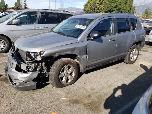 1C4NJCBA2ED772140 - 2014 JEEP COMPASS SPORT GRAY photo 1