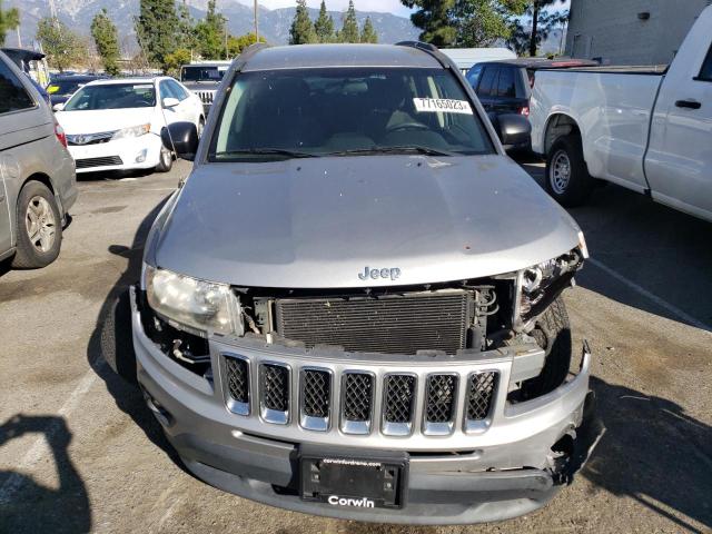 1C4NJCBA2ED772140 - 2014 JEEP COMPASS SPORT GRAY photo 5