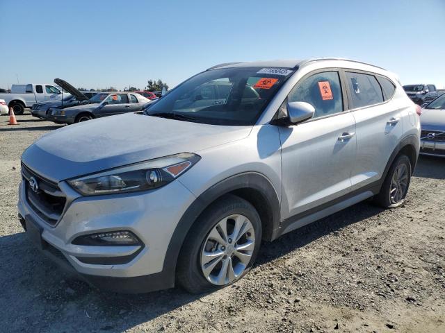 KM8J33A47JU688518 - 2018 HYUNDAI TUCSON SEL SILVER photo 1