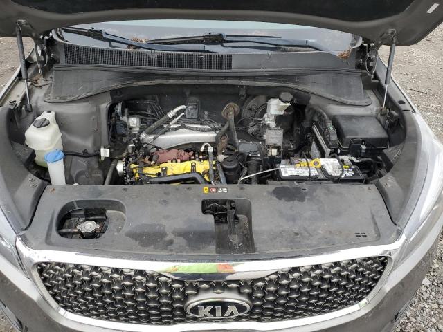 5XYPKDA58GG125360 - 2016 KIA SORENTO SX SILVER photo 12