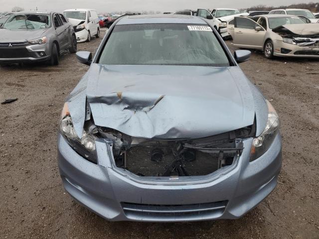 1HGCP3F88BA021295 - 2011 HONDA ACCORD EXL BLUE photo 5