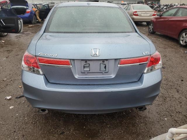 1HGCP3F88BA021295 - 2011 HONDA ACCORD EXL BLUE photo 6