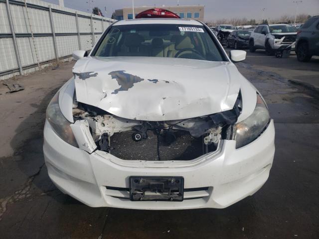 1HGCP3F87CA024707 - 2012 HONDA ACCORD EXL WHITE photo 5