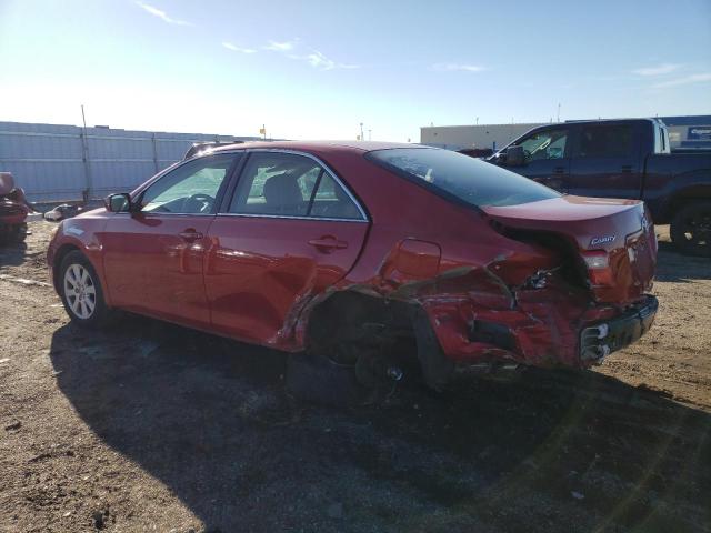 4T1BK46K57U015255 - 2007 TOYOTA CAMRY LE RED photo 2