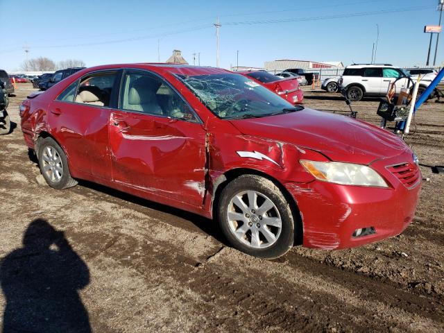 4T1BK46K57U015255 - 2007 TOYOTA CAMRY LE RED photo 4