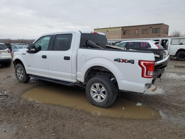 1FTEW1EP7GKF00218 - 2016 FORD F150 SUPERCREW WHITE photo 2