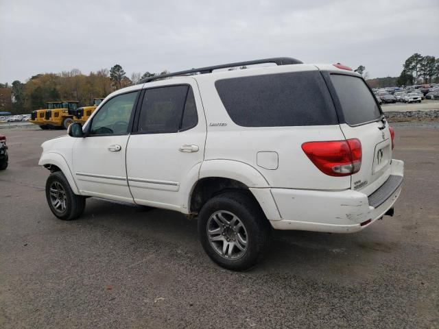 5TDZT38AX5S259533 - 2005 TOYOTA SEQUOIA LIMITED WHITE photo 2