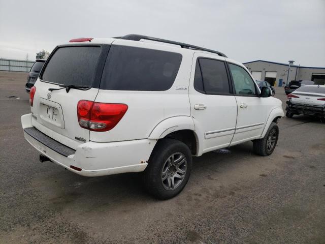 5TDZT38AX5S259533 - 2005 TOYOTA SEQUOIA LIMITED WHITE photo 3