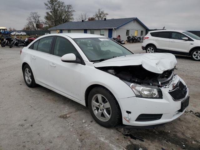 1G1PD5SB1E7455493 - 2014 CHEVROLET CRUZE LT WHITE photo 4