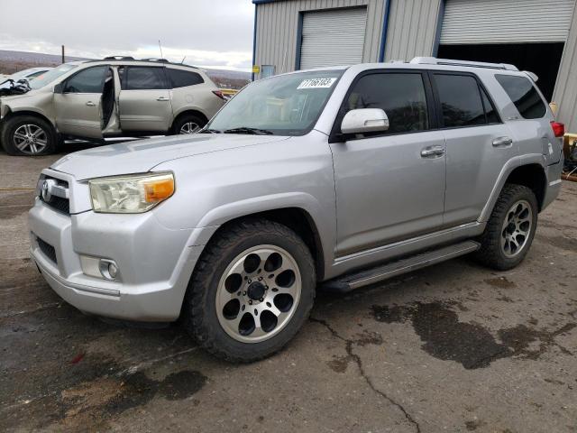 JTEBU5JR4A5012451 - 2010 TOYOTA 4RUNNER SR5 SILVER photo 1