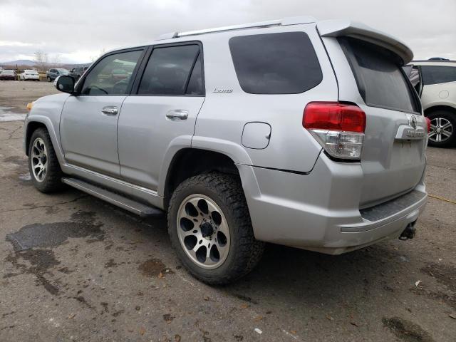 JTEBU5JR4A5012451 - 2010 TOYOTA 4RUNNER SR5 SILVER photo 2