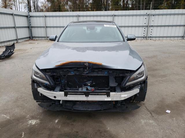 KMHGN4JE0FU047687 - 2015 HYUNDAI GENESIS 3.8L BLUE photo 5