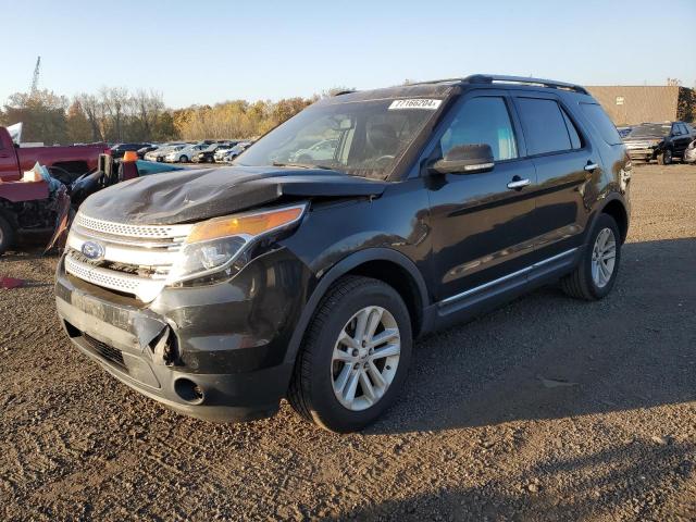 1FM5K8D87EGA19847 - 2014 FORD EXPLORER XLT BLACK photo 1