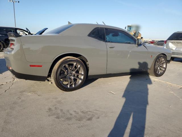 2C3CDZFJ9PH637890 - 2023 DODGE CHALLENGER R/T SCAT PACK GRAY photo 3