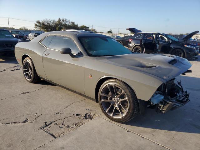 2C3CDZFJ9PH637890 - 2023 DODGE CHALLENGER R/T SCAT PACK GRAY photo 4