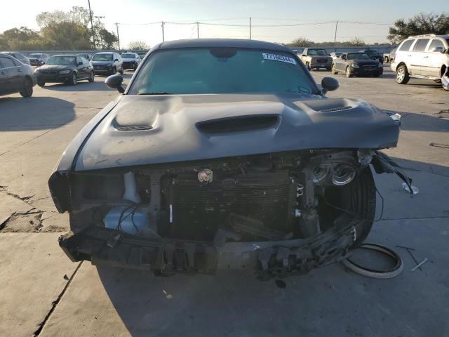 2C3CDZFJ9PH637890 - 2023 DODGE CHALLENGER R/T SCAT PACK GRAY photo 5