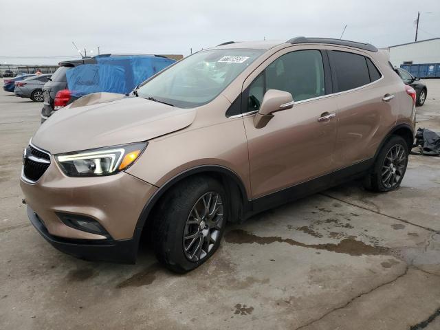 KL4CJ1SB1JB719630 - 2018 BUICK ENCORE SPORT TOURING TAN photo 1