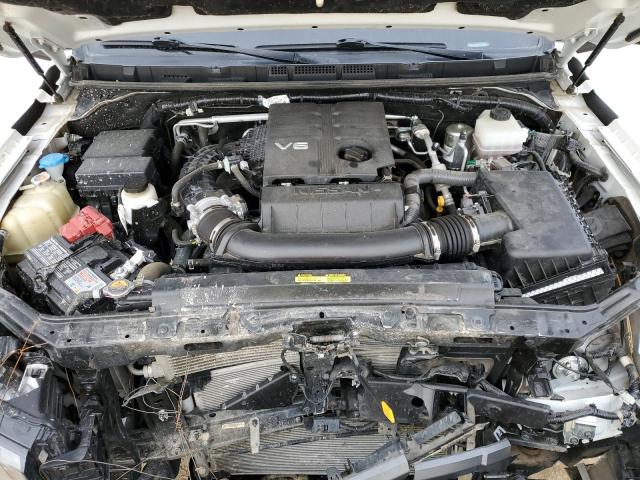 1N6ED1EK5NN672945 - 2022 NISSAN FRONTIER S WHITE photo 11