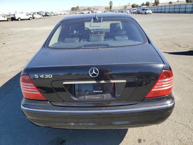 WDBNG70J56A479519 - 2006 MERCEDES-BENZ S 430 BLACK photo 6