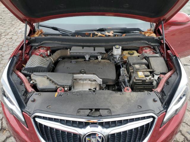 LRBFXCSA2KD103864 - 2019 BUICK ENVISION ESSENCE Բորդո լուսանկար 12