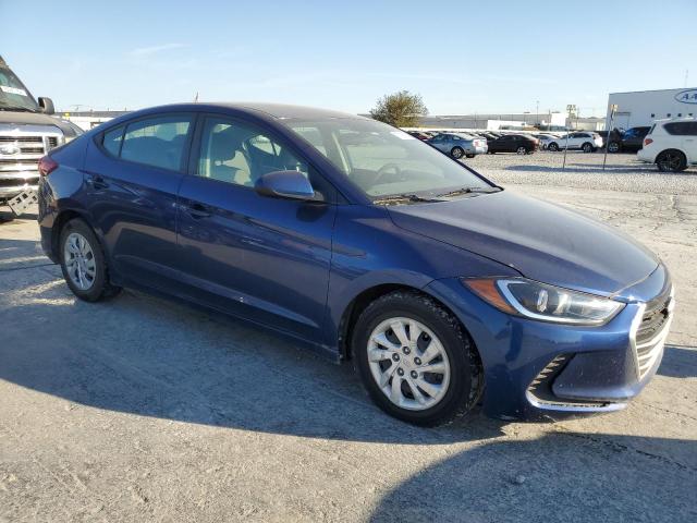 5NPD74LF4JH261026 - 2018 HYUNDAI ELANTRA SE BLUE photo 4