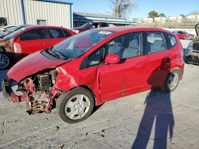 JHMGE8H37DC025882 - 2013 HONDA FIT RED photo 1