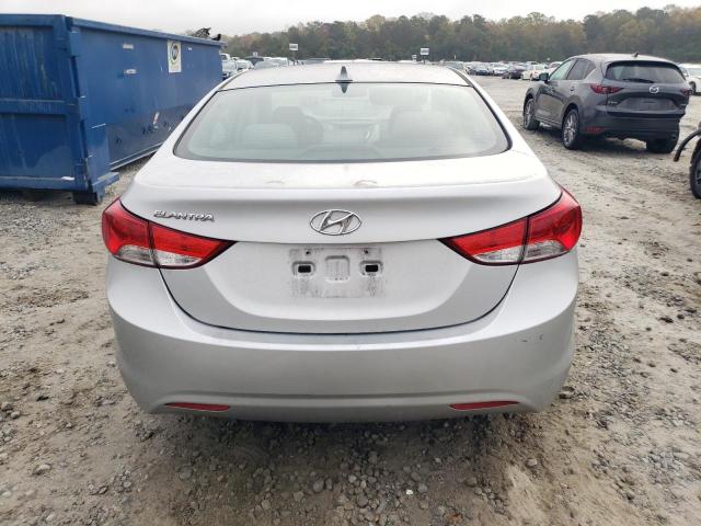 KMHDH4AEXCU360560 - 2012 HYUNDAI ELANTRA GLS SILVER photo 6