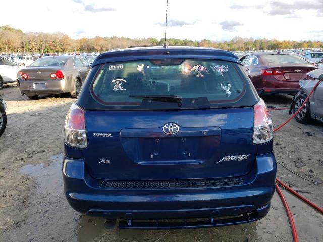 2T1KR30E77C673329 - 2007 TOYOTA COROLLA MA XR BLUE photo 6