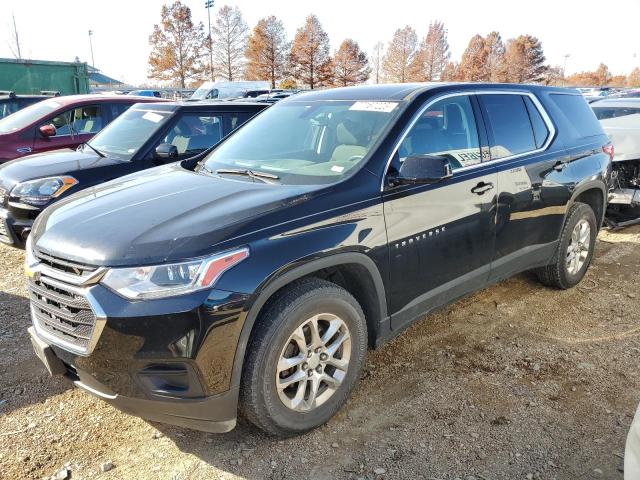 1GNERFKW8LJ144322 - 2020 CHEVROLET TRAVERSE LS BLACK photo 1