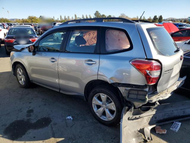 JF2SJABC9FH502679 - 2015 SUBARU FORESTER 2.5I SILVER photo 2