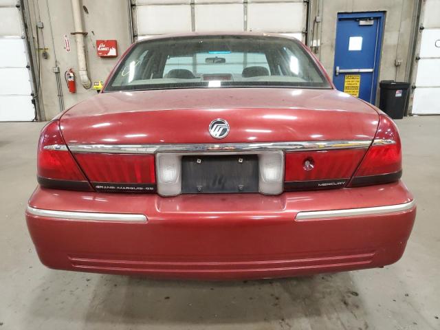 2MEFM74W3XX733272 - 1999 MERCURY GRAND MARQ GS RED photo 6