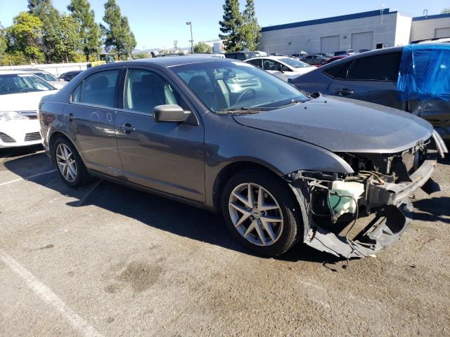 3FAHP0JG4BR286941 - 2011 FORD FUSION SEL GRAY photo 4