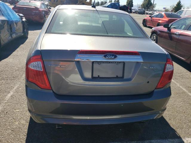 3FAHP0JG4BR286941 - 2011 FORD FUSION SEL GRAY photo 6