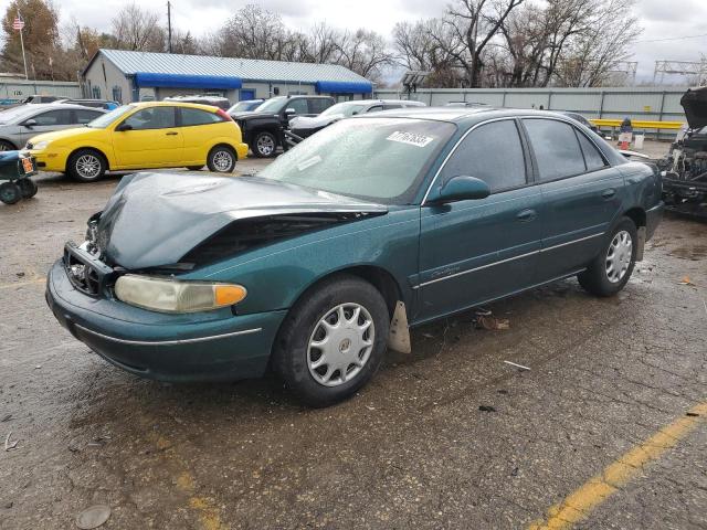 2G4WS52J3Y1250528 - 2000 BUICK CENTURY CUSTOM GREEN photo 1