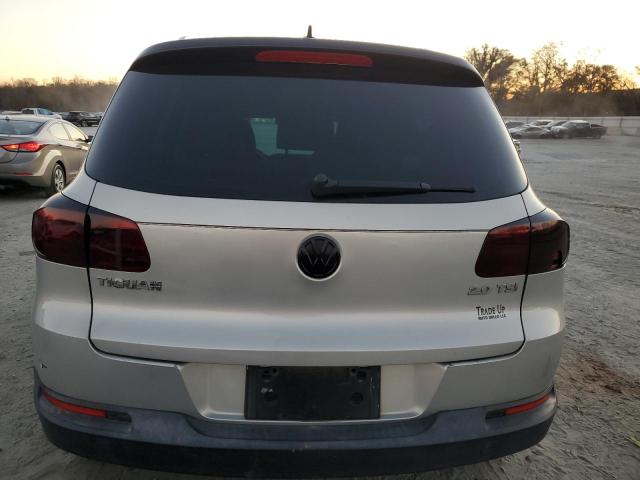 WVGAV3AX9DW564537 - 2013 VOLKSWAGEN TIGUAN S SILVER photo 6