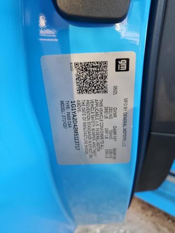 1G1YA2D42M5113717 - 2021 CHEVROLET CORVETTE STINGRAY 1LT BLUE photo 13