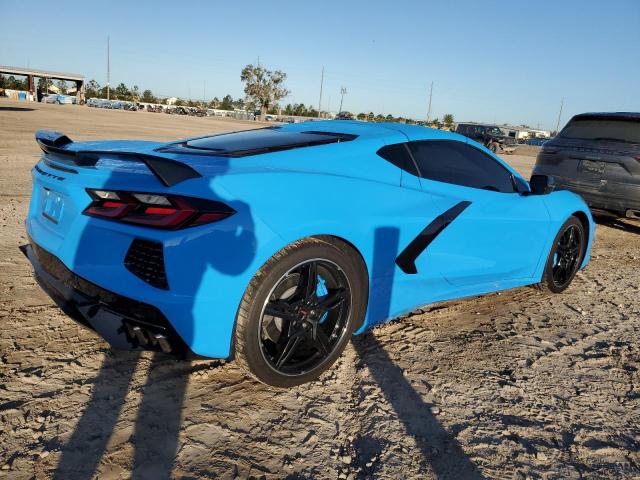 1G1YA2D42M5113717 - 2021 CHEVROLET CORVETTE STINGRAY 1LT BLUE photo 3